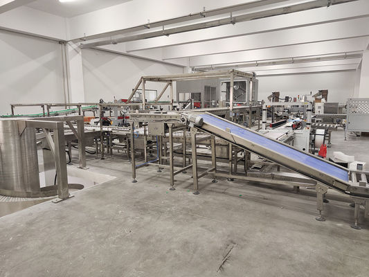 Линия упаковки хлеба с несколькими лезвиями для гладкого и точного бумажного мешка Ширина 180 мм ≈ 430 мм