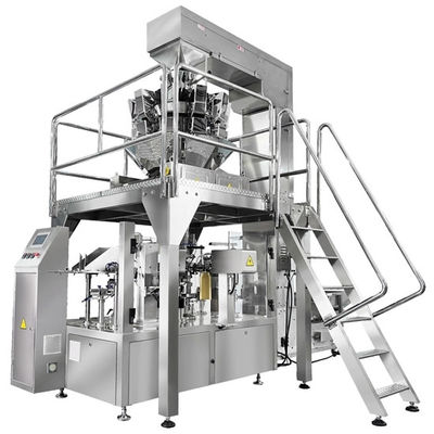WG300 Granule Doypack Packing Machine Полностью автоматическая солевая упаковка Doypack