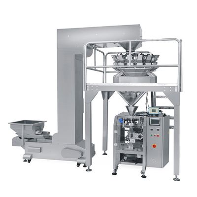 Servo controlled VFFS Machine Back seal and three side seal optional Touch screen operation
